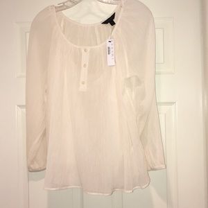 J. Crew-NWOT-Pullover Shirt&Cami-Size Medium